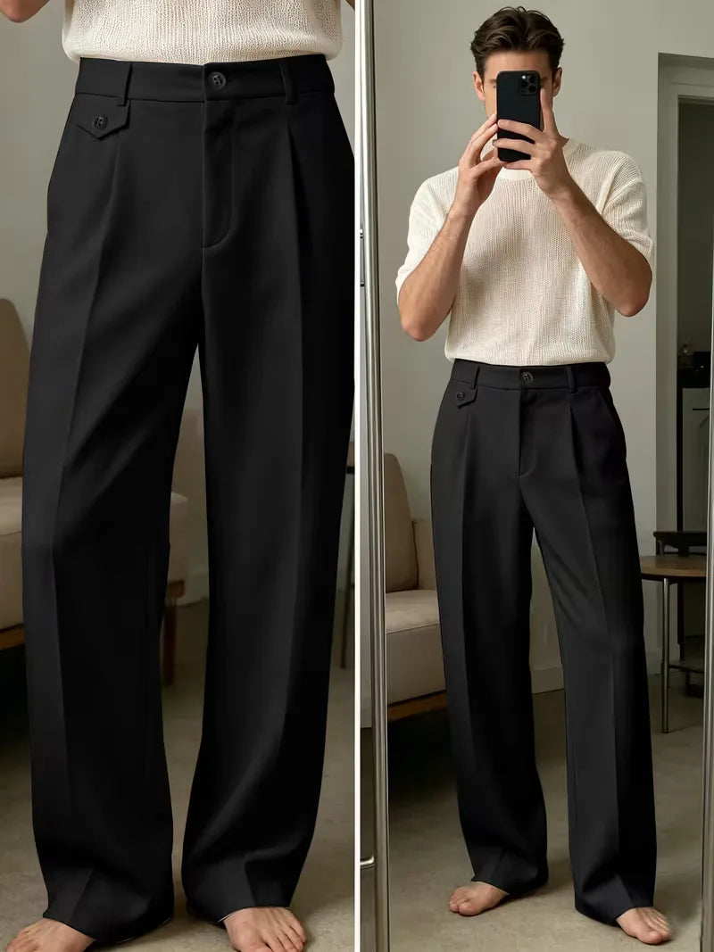 Pantalons met rechte pijpen