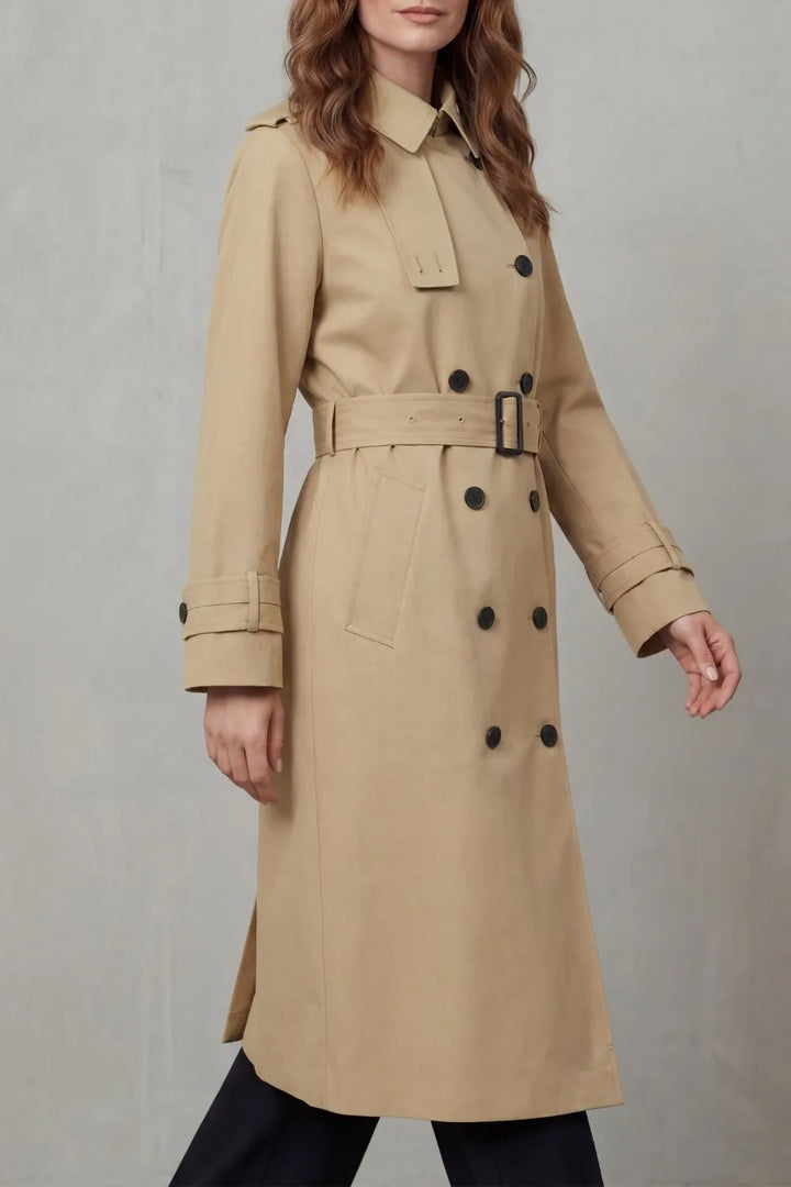 Trench coat met ceintuur