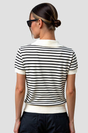Emma | Stijlvolle Gestreepte Blouse