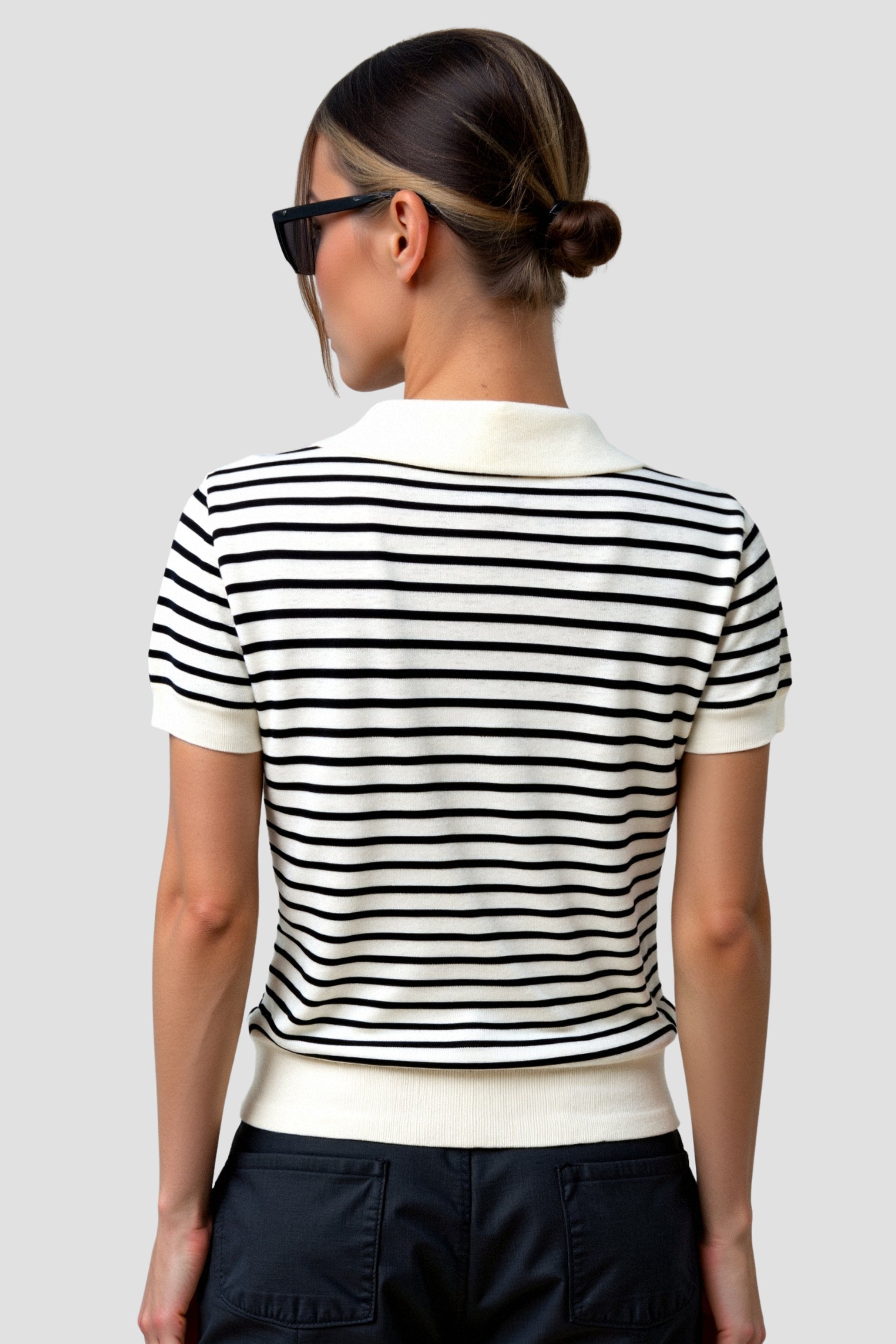 Emma | Stijlvolle Gestreepte Blouse