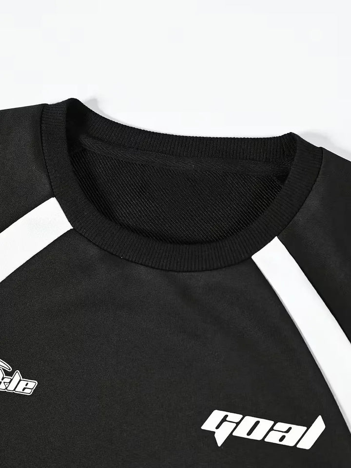 Sweatshirt met crew neckline
