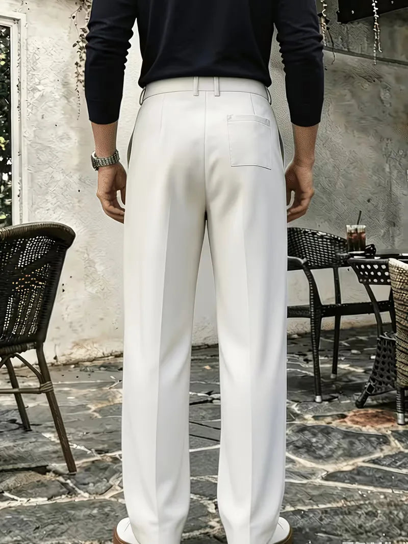 Pantalons met wijde fit