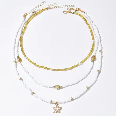 Ketting met schelp en ster