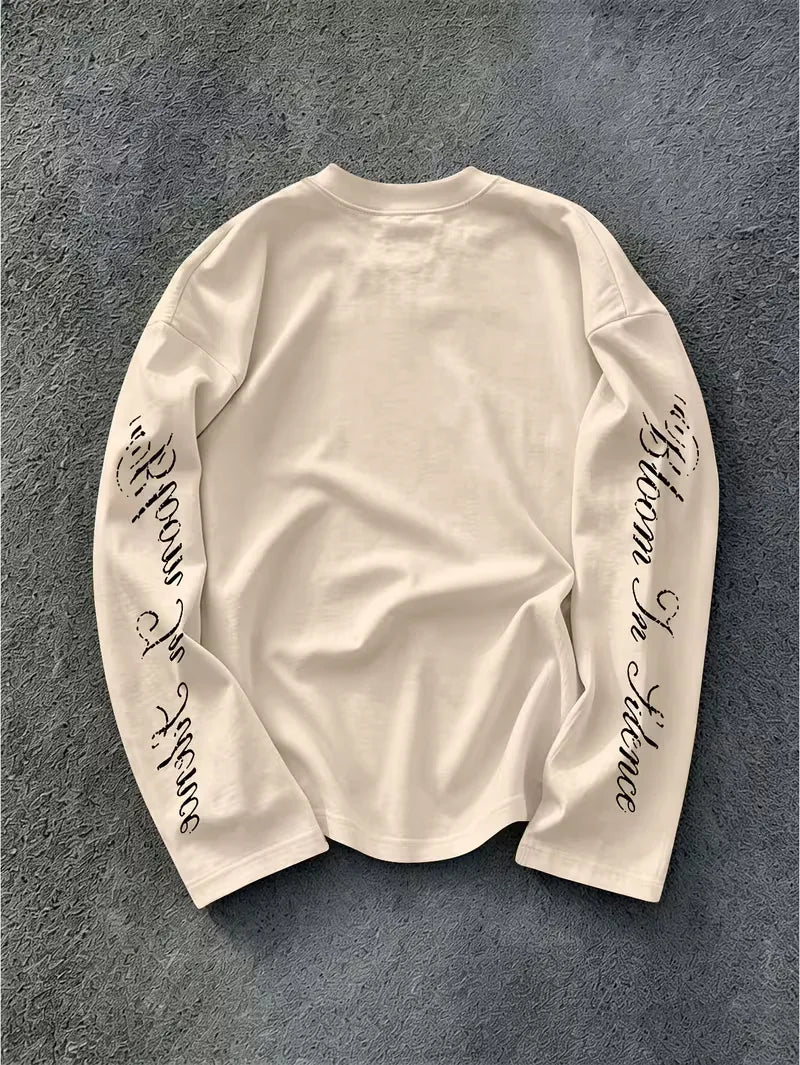 Longsleeve met floral pattern