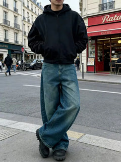 Loose fit jeans met vijf-pocket design