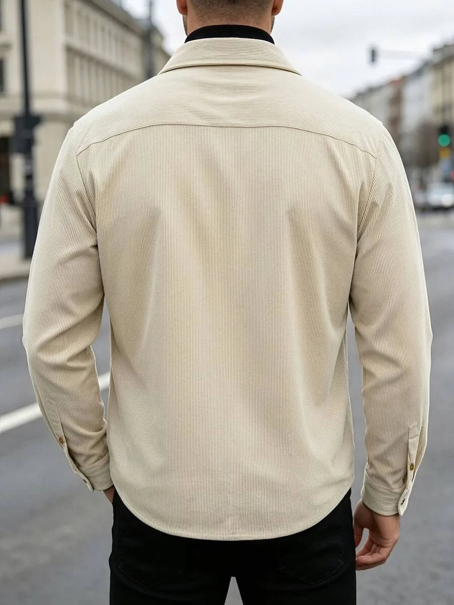 Overshirt met borstzak