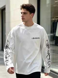 Longsleeve met crew neckline