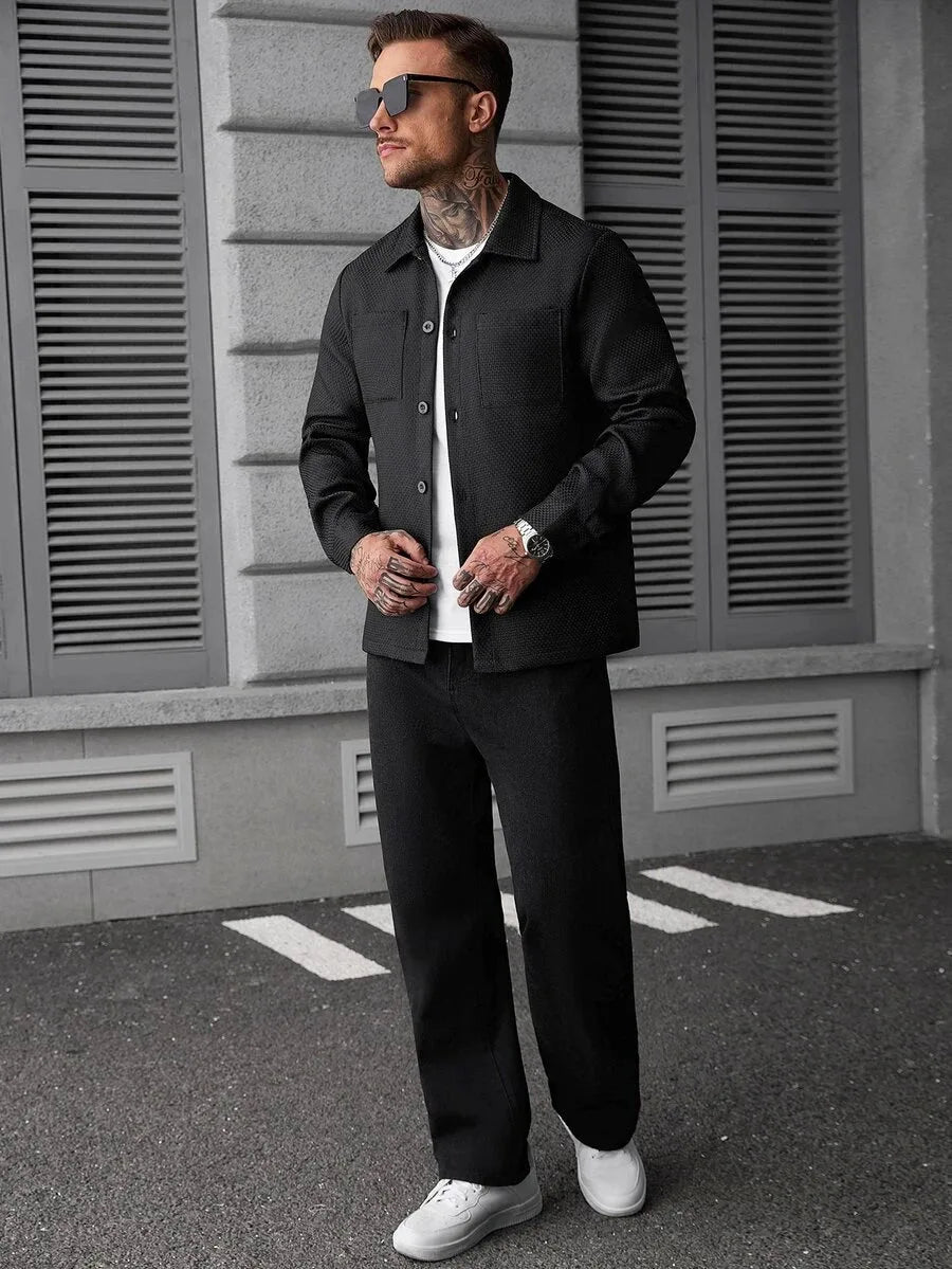 Overshirt met borstzak