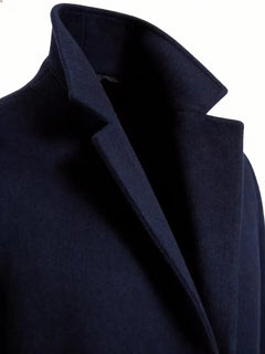 Trenchcoat met lapel collar