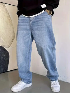 Straight jeans met vijf-pocket design
