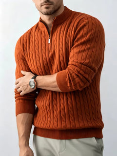 Kabeltrui met half-zip