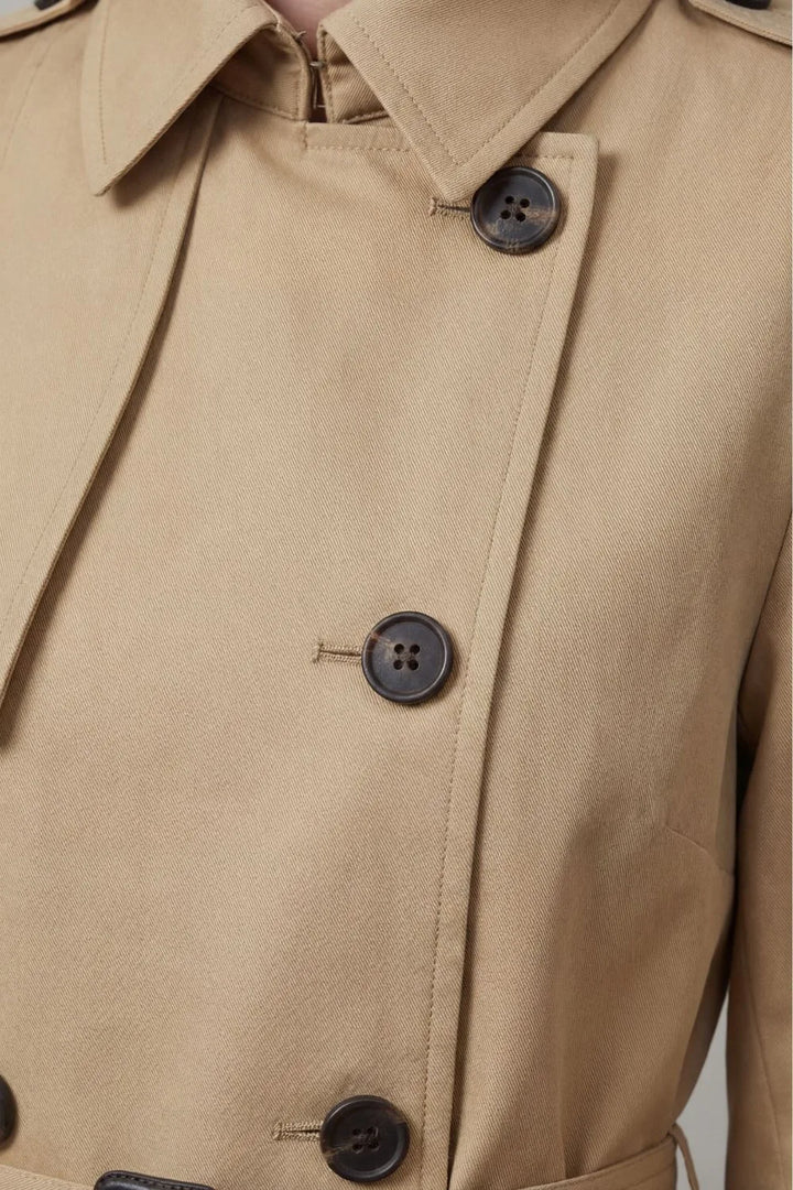 Trench coat met ceintuur