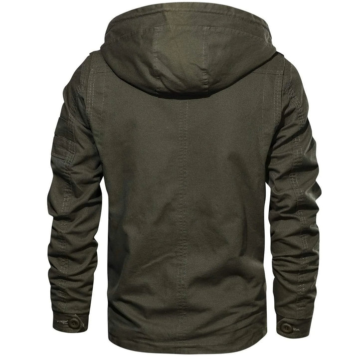 Parka met capuchon en meerdere zakken