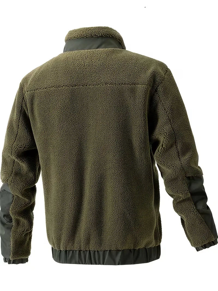 Bomberjack met fleece materiaal
