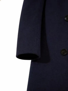 Trenchcoat met lapel collar