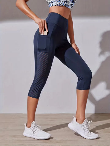 Capri legging met hoge taille