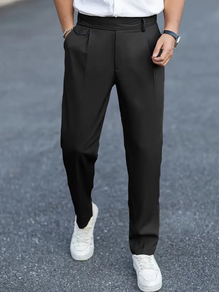 Pantalons met rechte pijpen