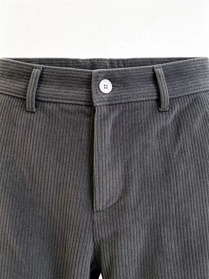 Pantalons corduroy straight leg