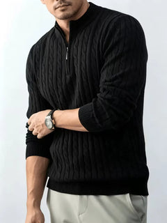 Kabeltrui met half-zip