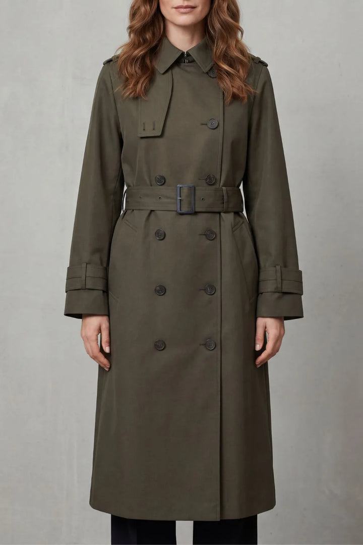 Trench coat met ceintuur