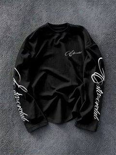 Longsleeve met crew neckline