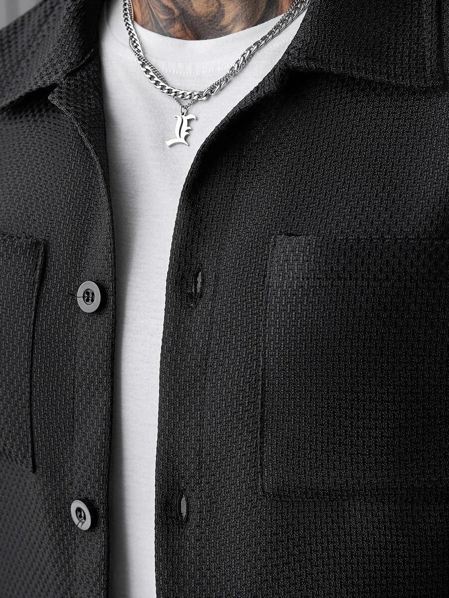 Overshirt met borstzak