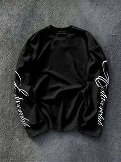 Longsleeve met crew neckline