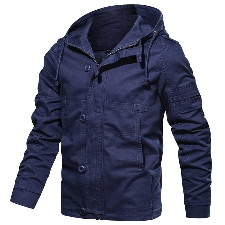Parka met capuchon en meerdere zakken