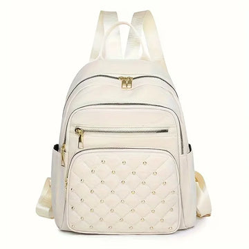 Rugzak met quilted voorkant