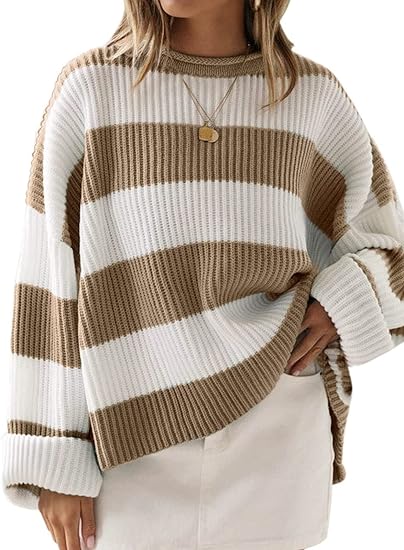 Oversized sweater met lange mouwen