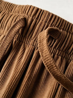 Lounge set met corduroy jacket