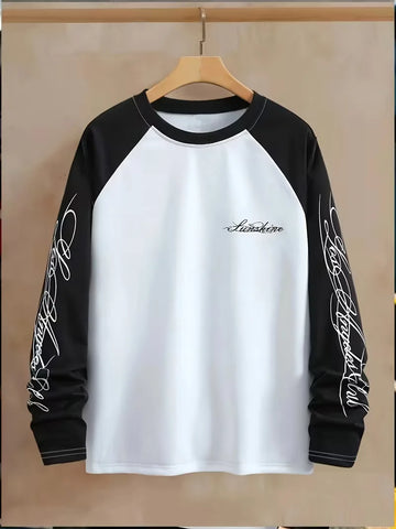 Longsleeve met kleurblok ontwerp