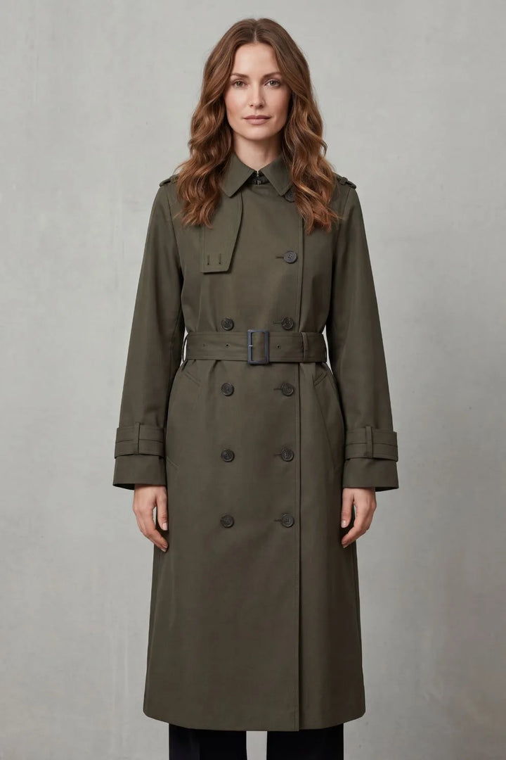 Trench coat met ceintuur