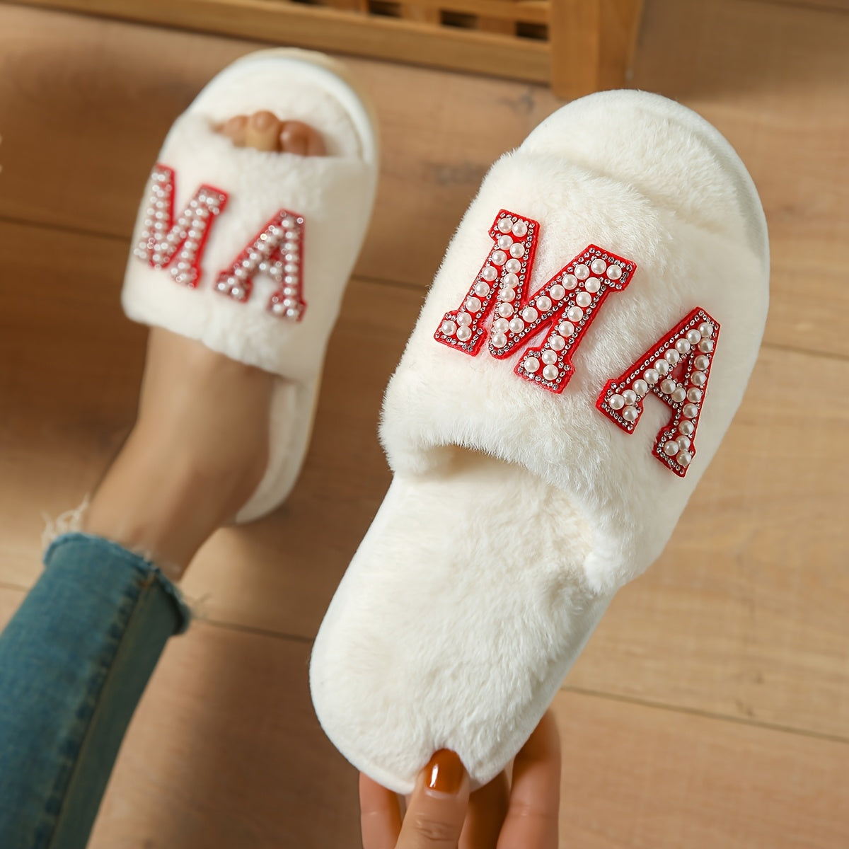 Zoë | Comfortabele Ademende Slippers met Antislip Zool