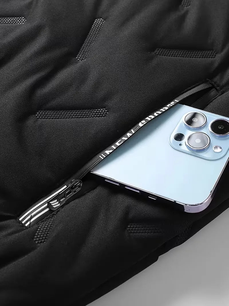 Puffer jacket met capuchon