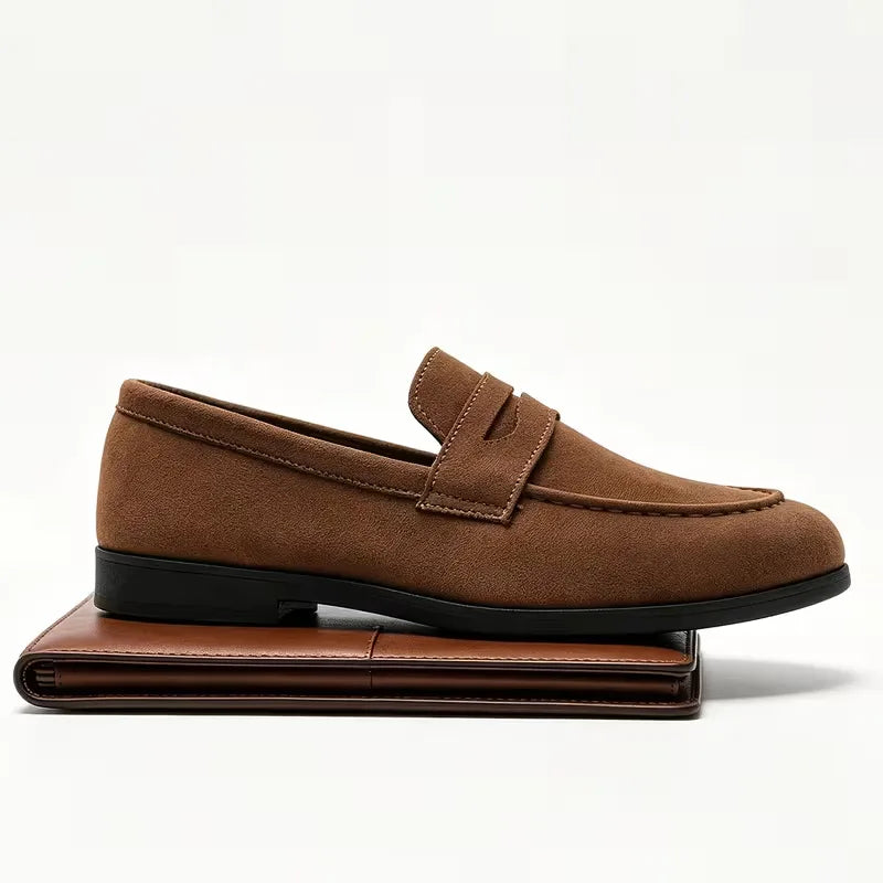 Heren loafers met penny style