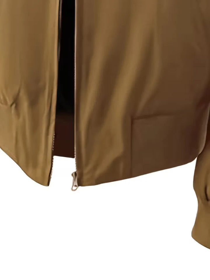 Bomberjack met stand collar