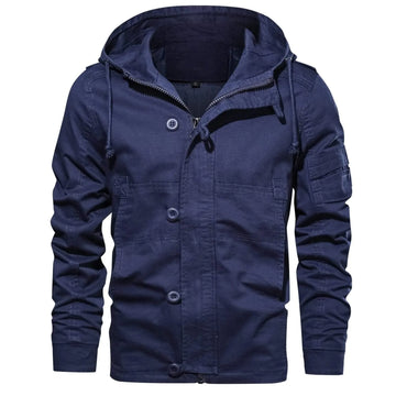 Parka met capuchon en meerdere zakken
