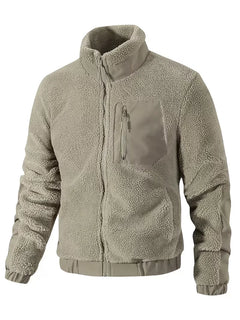 Bomberjack met fleece materiaal