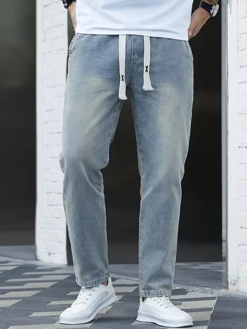 Joggers met elastische tailleband