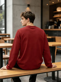Longsleeve met crew neckline