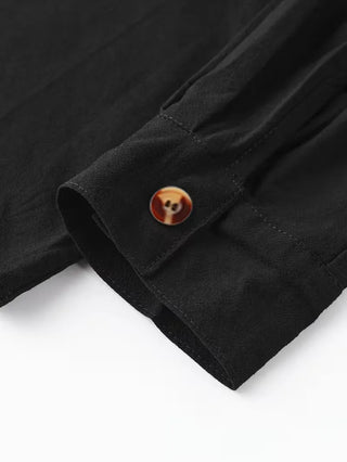 Heren pak met mandarin kraag
