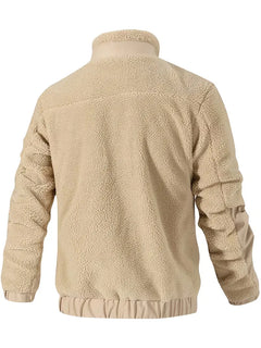 Bomberjack met fleece materiaal
