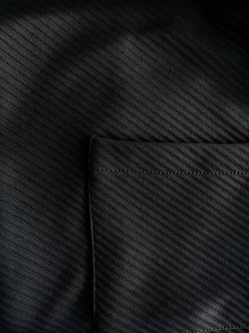 Blazer met gebreide structuur