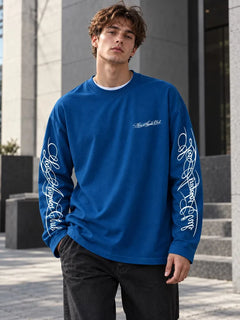 Longsleeve met crew neckline