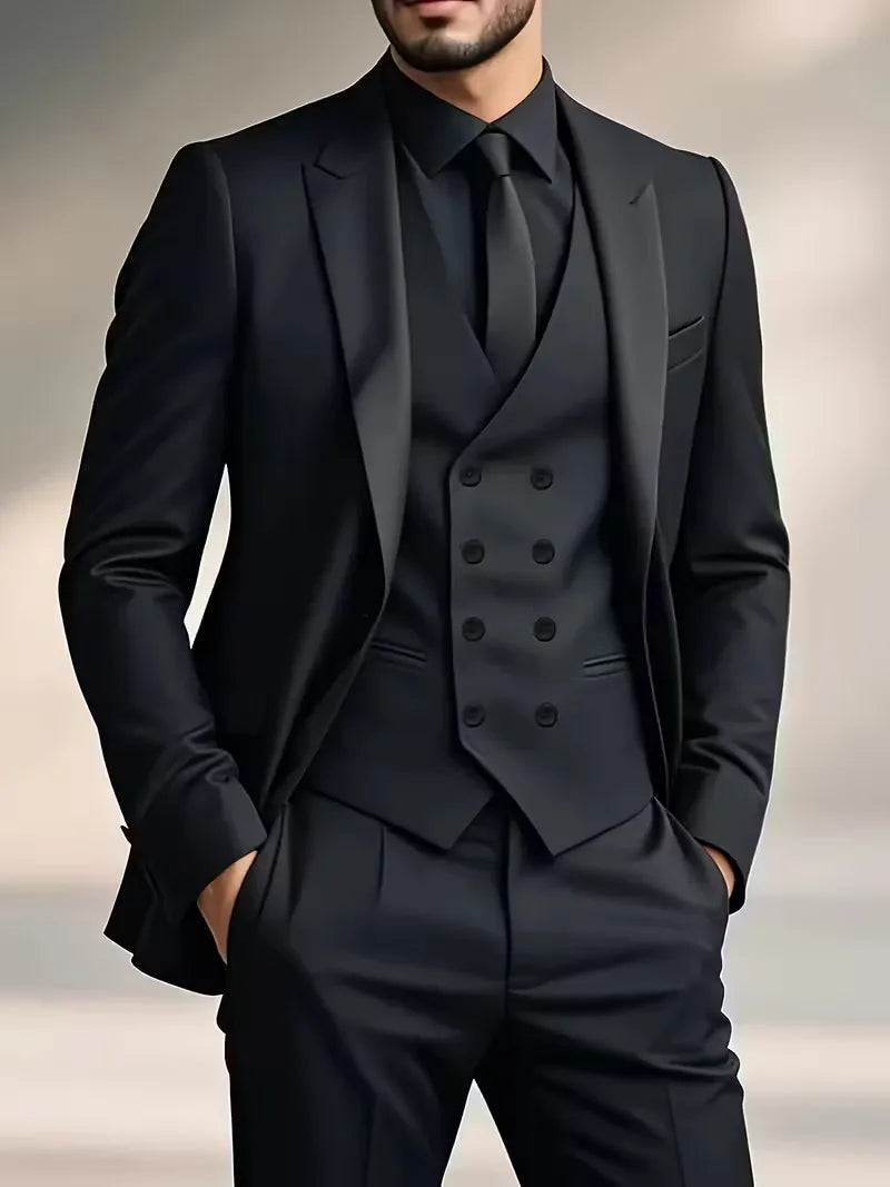Drie-delig pak met slim fit