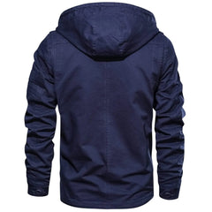 Parka met capuchon en meerdere zakken