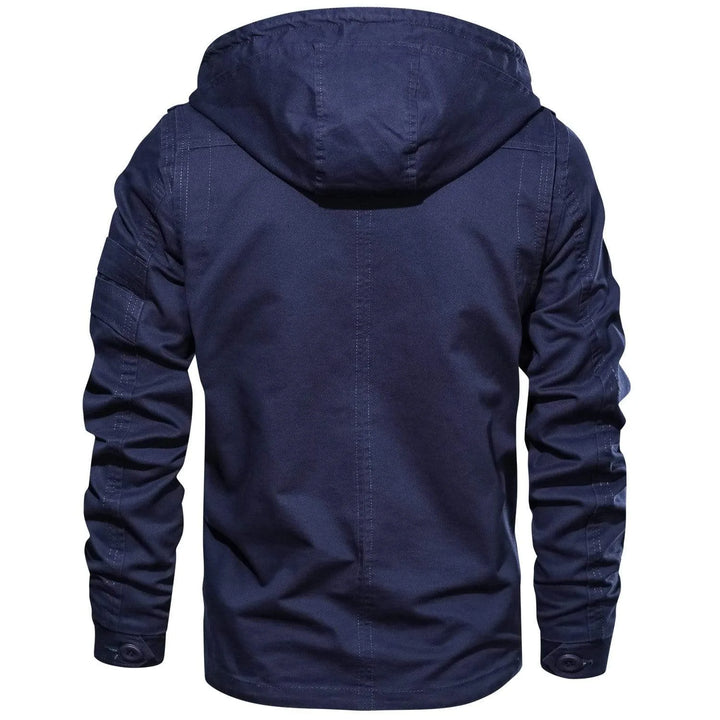 Parka met capuchon en meerdere zakken
