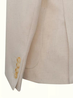 Linnen colbert slim fit
