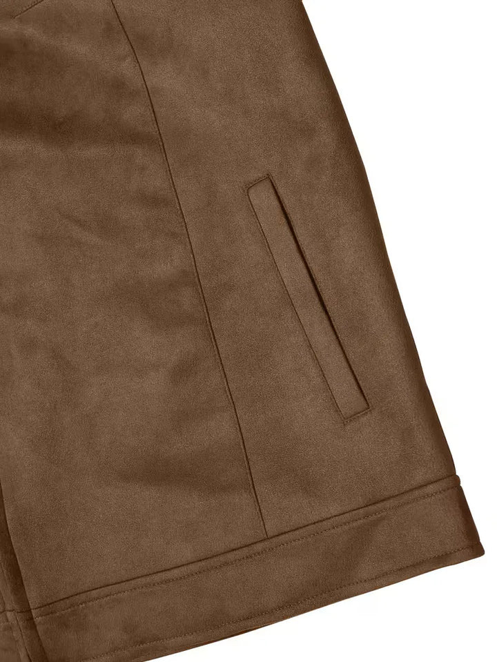 Bomberjack met lapel collar